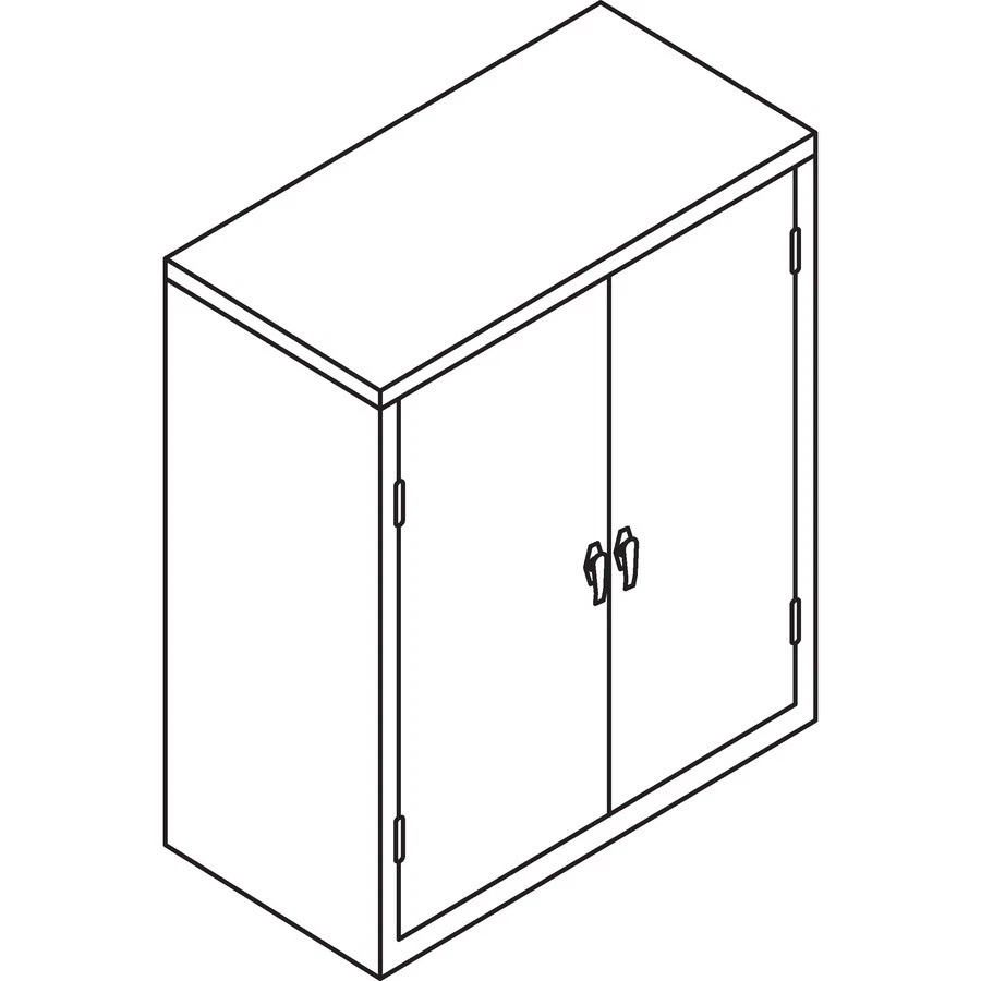 Hon Brigade Estantes Ajustables Gabinete de Almacenamiento - 36" Ancho X 18.3" Profundidad X 41.8" Foto 3 de 4