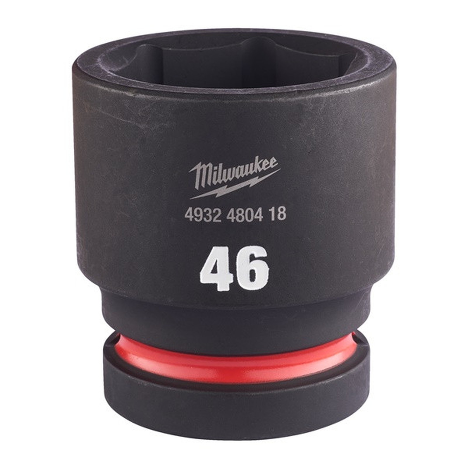 46mm SHOCKWAVE Standard Impact Socket - 1 Inch Drive - 6 Point - MILWAUKEE