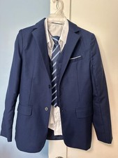 Visaccy Boys Formal Suit Slim Fit Tuxedo Suits for Kids Ring Bearer Outfit