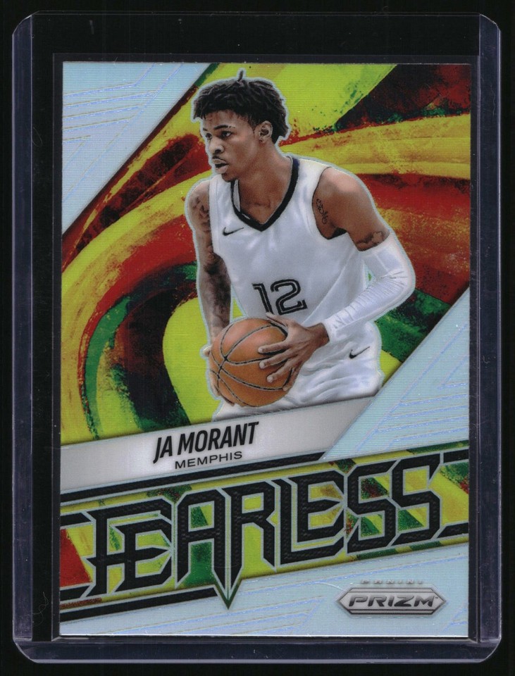 2025 -26 Panini Prizm Fearless Silver Prizm #10 Ja Morant 2025-26 Panini Prizm Fearless Silver Prizm #10 Ja Morant