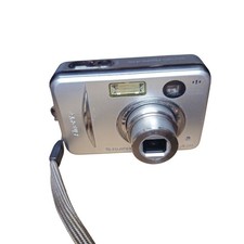 Fujifilm FinePix A345 4.1MP Digital Camera Silver Compact Retro Digicam Strap