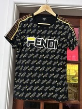 Fendi Men’s Polo T-Shirt Size M