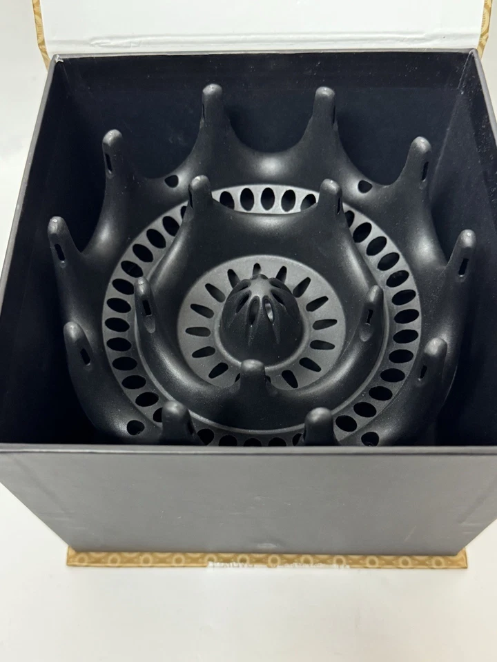 Difusor de cabello natural rizado orquídea negra xtava caja abierta suministros de belleza cosmetólogo Foto 4 de 4