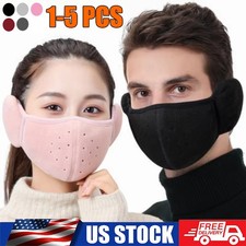 Winter Warm Mask with Ear Cover,Cycling Warm Balaclava Cold Weather Mask Unisex
