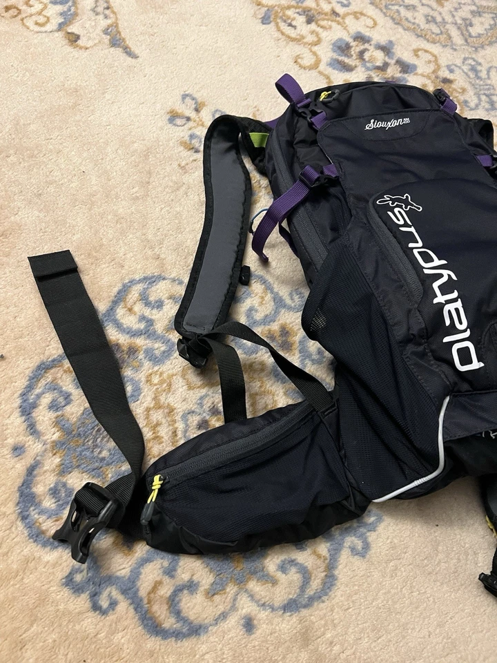 Mochila de hidratación para mujer Platypus Siouxon 10,0 AM flotador aire negra senderismo Foto 4 de 4