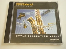 ROLAND Style Data MSA Format Floppy Disk "COLLECTION VOL. 1"- Also For MSD & MSE