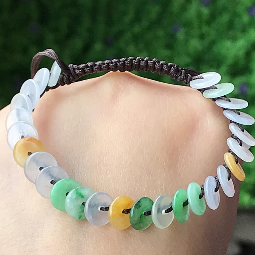 Adjustable jade bracelet deals