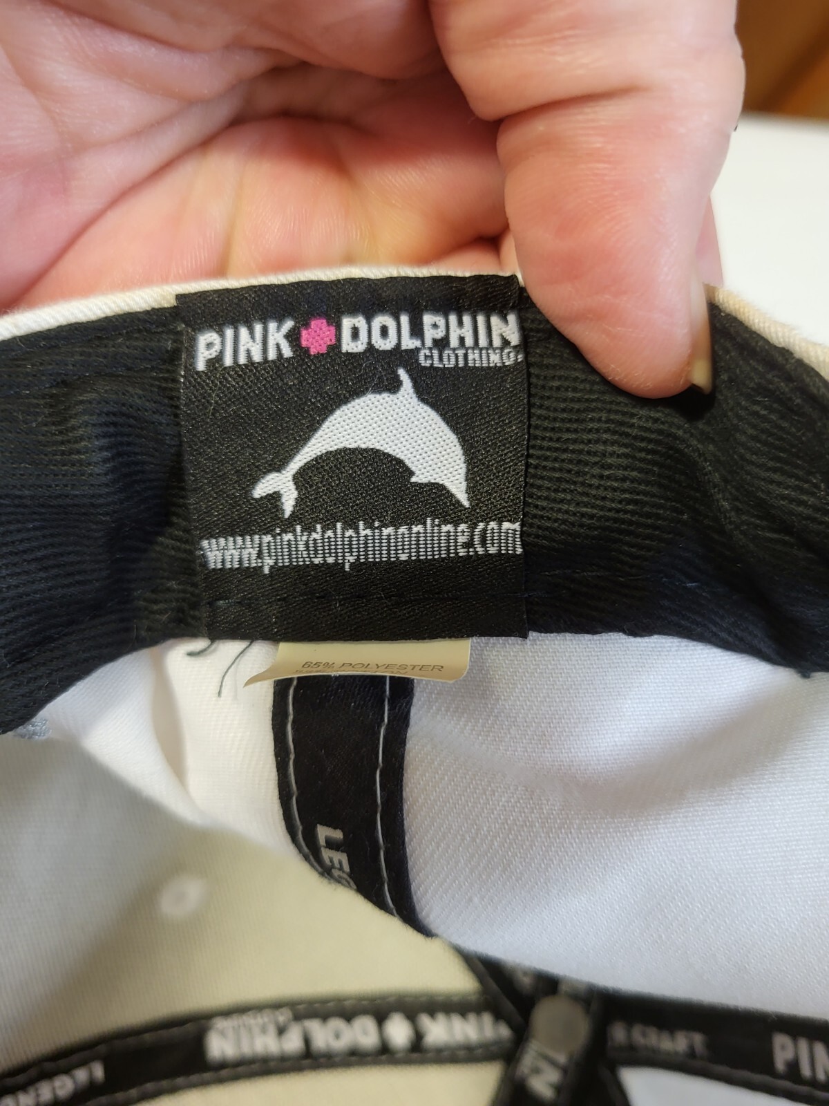 Pink Dolphin Adjustable Snapback Anchor Ballcap W… - image 5