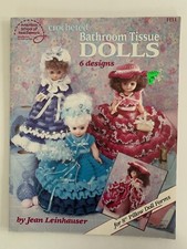 American School of Needlework Crocheted Bathroom Tissue Dolls 6 Designs