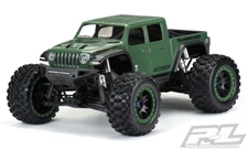 Pro-Line 3533-17 Jeep Gladiator Rubicon Pre-Cut Monster Truck Body(Clear) X-Maxx