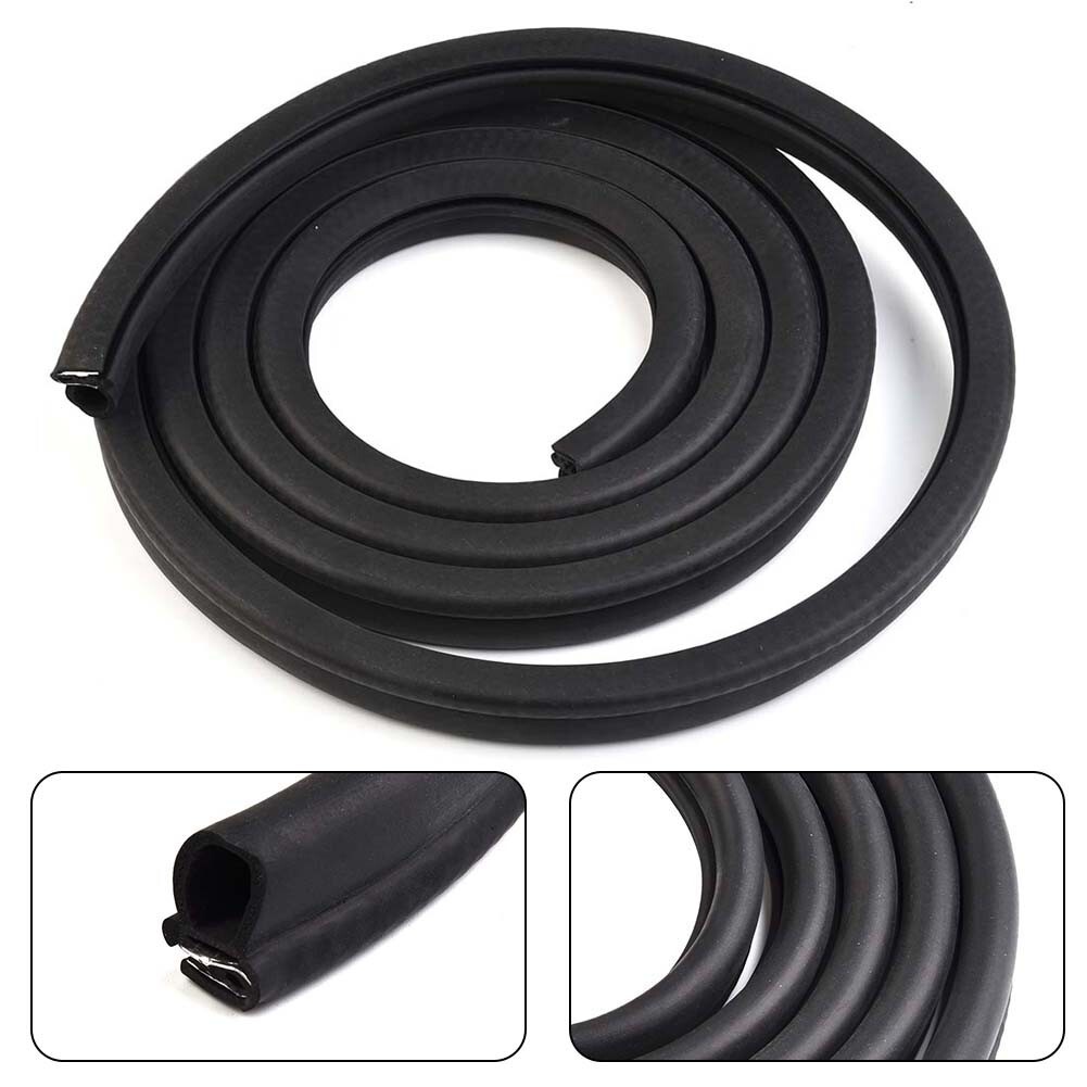Auto Türschutz Gummi 3 Meter - U-Form Dichtungsstreifen Mit Metallklammern