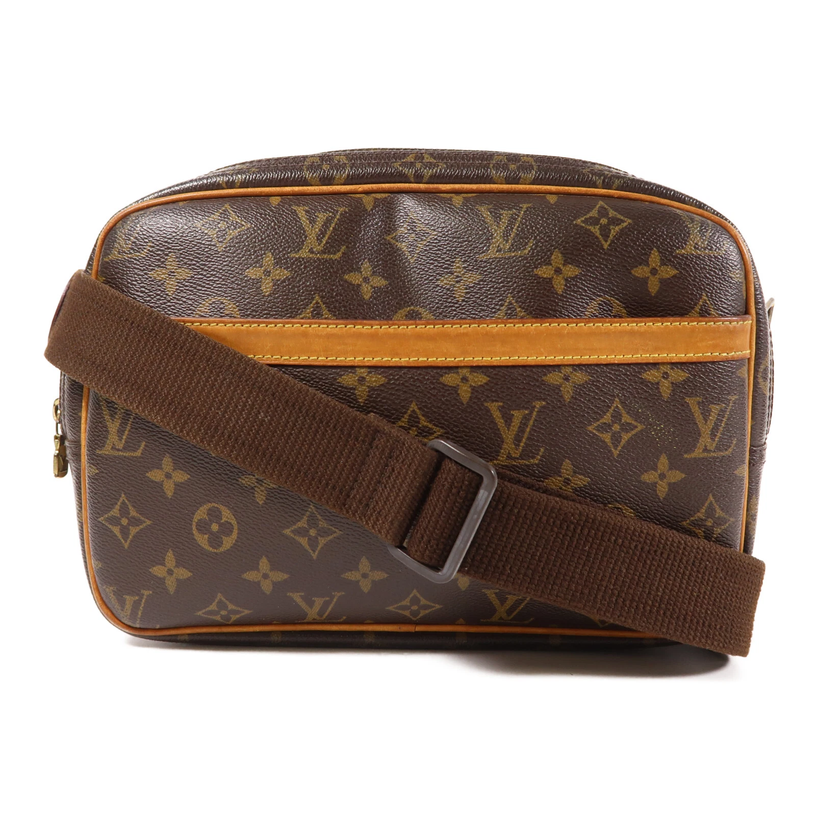 LOUIS VUITTON（LV） Borsa a tracolla Louis Vuitton LV GHW Reporter PM M45254 Monogram Marrone