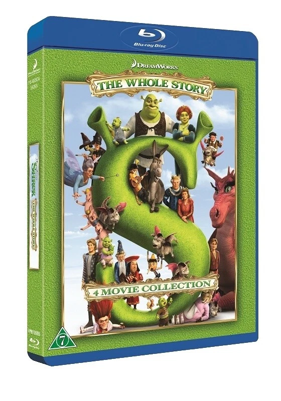 Shrek Box Set DVD y Blu-ray