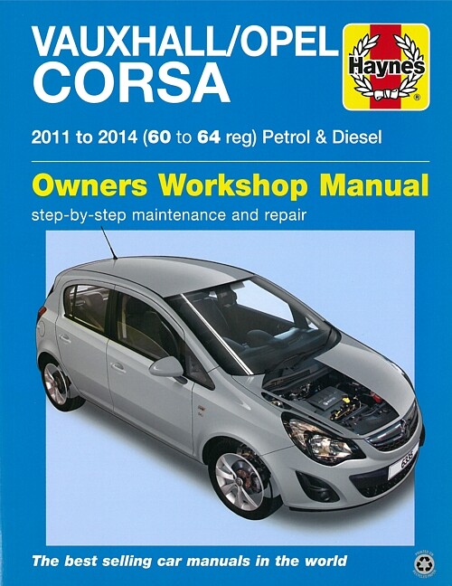 Haynes Handbuch Opel Corsa D 201114, Reparaturanleitung/Reparatur