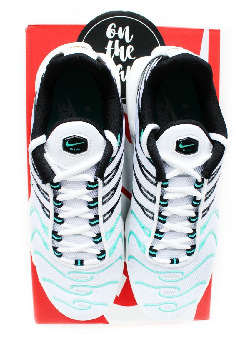 Nike TN Air Max Plus White Hyper Jade Tiffany Atmos UK 5 6 7 Nike TN Air Max Plus White Hyper Jade Tiffany Atmos UK 5 6 7