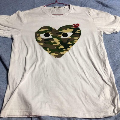 comme des garçons play t shirt