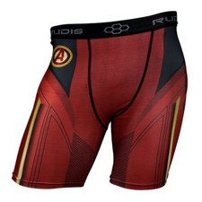(No Tag) Rudis Iron Man Youth Kids Hero Elite Compression Shorts Made In USA SM