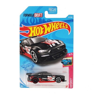 HOT WHEELS Custom 18 Ford Mustang GT Gray Car HW Drift Formula GTB25 2021