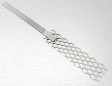 Plating Anode Platinized Titanium Jewelry Plating Rhodium Palladium 4" x 1" Mesh