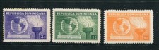 Dominican Republic #332-4 Mint