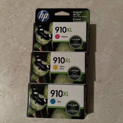 Genuine HP 910XL Ink Cartridges 3-Pack 3YM86BN - Foto 2