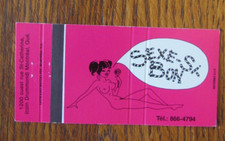 GIRLIE: SEXE-SI-BON GENTLEMAN'S STRIP CLUB MATCHBOOK COVER (MONTREAL, QC) -A23