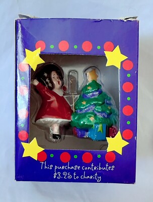 1998 Rosie O Donnell Christmas Ornament Vintage Celebrity Holiday Tree