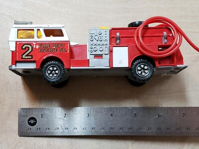 VINTAGE MAJORETTE FIRE Truck Engine Diecast Pompe A Incendie Made in France $18.66 - CA