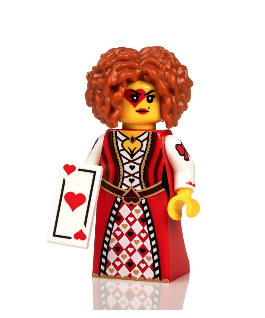 Минифигурка The Queen of Hearts KTown Bricks Минифигурка Совершенно новая