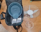 Pyrex Portables Way To Go 4.5 Qt & 2 Cup Bowls With Green Insulated  Travel Bag