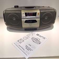 Vintage Boombox GPX C984 CD AM/FM Stereo Cassette Recorder Tested Works
