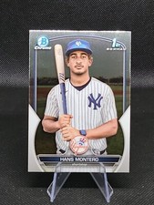 Hans Montero 2023 Bowman Chrome 1st Bowman #BCP-173 New York Yankees