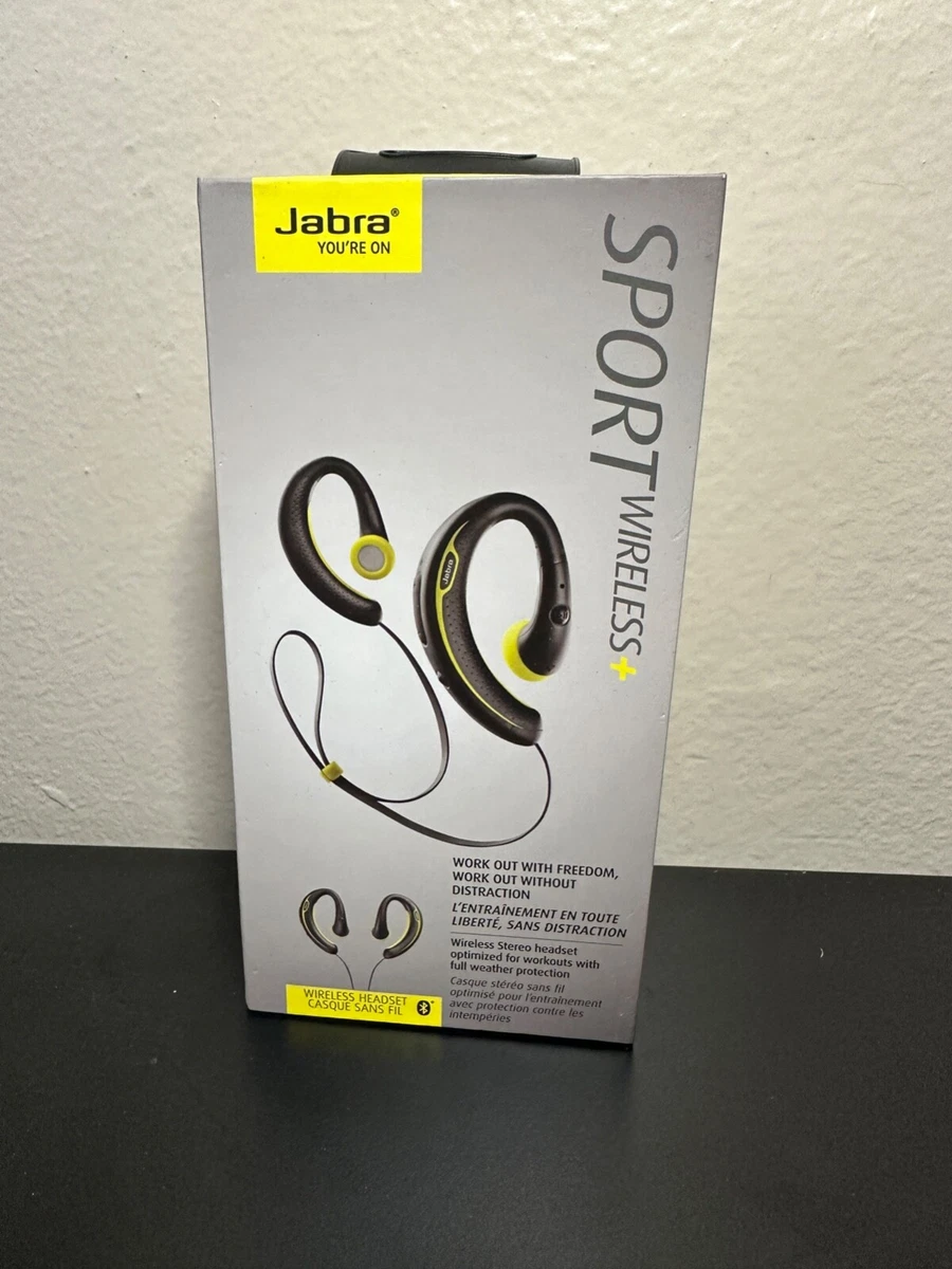 weefgetouw Overredend wet New! Jabra Sport Wireless+ Bluetooth Stereo Headphones full weather  protection | eBay