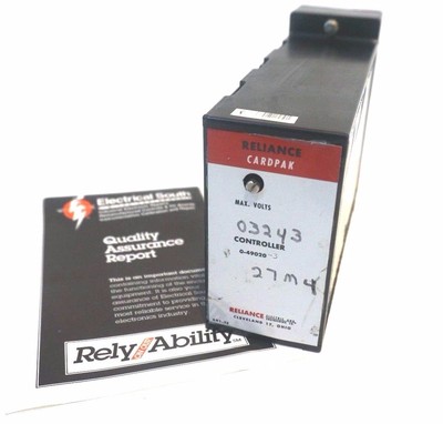 Reparierter RELIANCE ELECTRIC 0-49020-3 Kartenpaket Controller 0490203