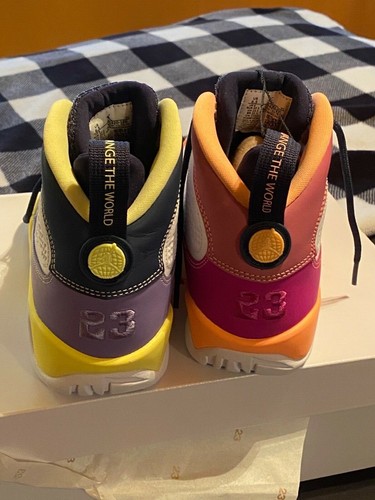 jordan 9s multicolor