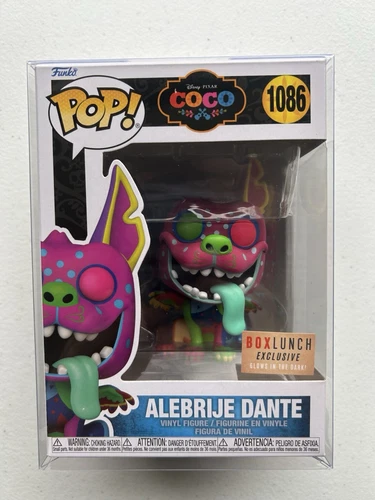 Funko Pop! Disney Pixar - Alebrije Dante GITD COCO Box Lunch #1086 + Protector