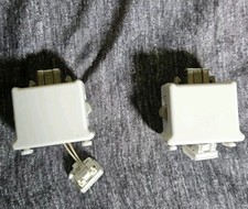 Lot Of 2 Nintendo OEM Wii White Motion Plus Remote Adapter Attachment RVL-026