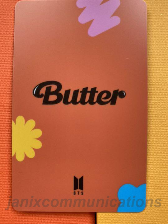 BTS Butter Lucky Draw Official Photo Card M2U ver Photocard
