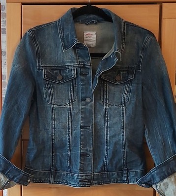 Jeans Jacke von S. Oliver Gr. 36 Mittlerenblauen Waschung/ wie Neu!!!