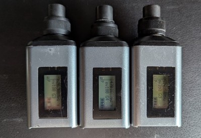 Sennheiser SKP 100 G4 and 2x EW100 G3 Plug-On Transmitter