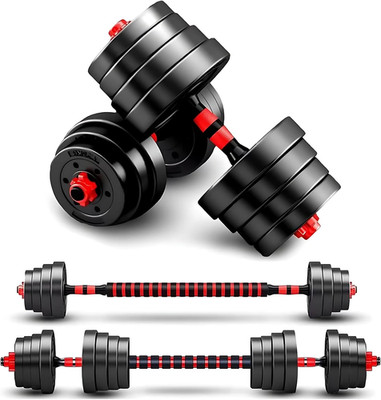 Adjustable-Dumbbells-Sets,Free Weights-Dumbbells Set of 2 Convertible to Barbell