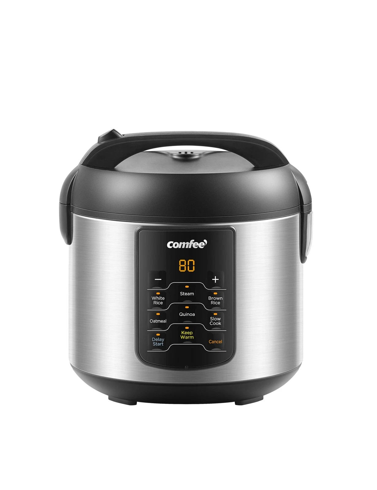 COMFEE' Rice Cooker Upgraded, 6-in-1 Stainless Steel Multi Cooker, Slow Cooke...