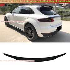 Fits Porsche Macan 15-18 Carbon Fiber/Glossy ...
