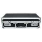 Aluminum Frame Storage Box  Case with Lock for 50 PCGS NGC Coin Holders Slabs