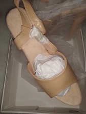 High Heel Plateau Sandalette beige "NEU" Gr. 44 im Karton