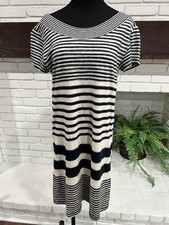 Anthropologie Meave Haven Striped Shift Dress Size M