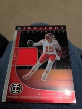 2025 Panini Icon Collection Patrick Mahomes II Highlight Materials Jersey #HM-3