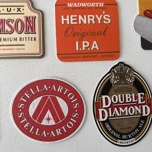 23 Beer Coasters Vintage Original Nice Breweriana Collection European Breweries - Picture 6 of 10