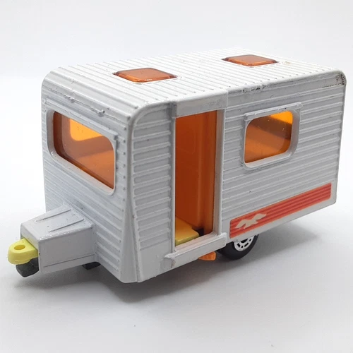 Lesney Matchbox Superfast Caravan No.31 1977 White Made In United Kingdom