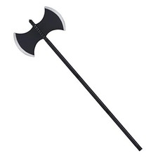 Dxhycc Viking Medieval Costume Axe Fake Blade Costume Battle Axe Costume Prop